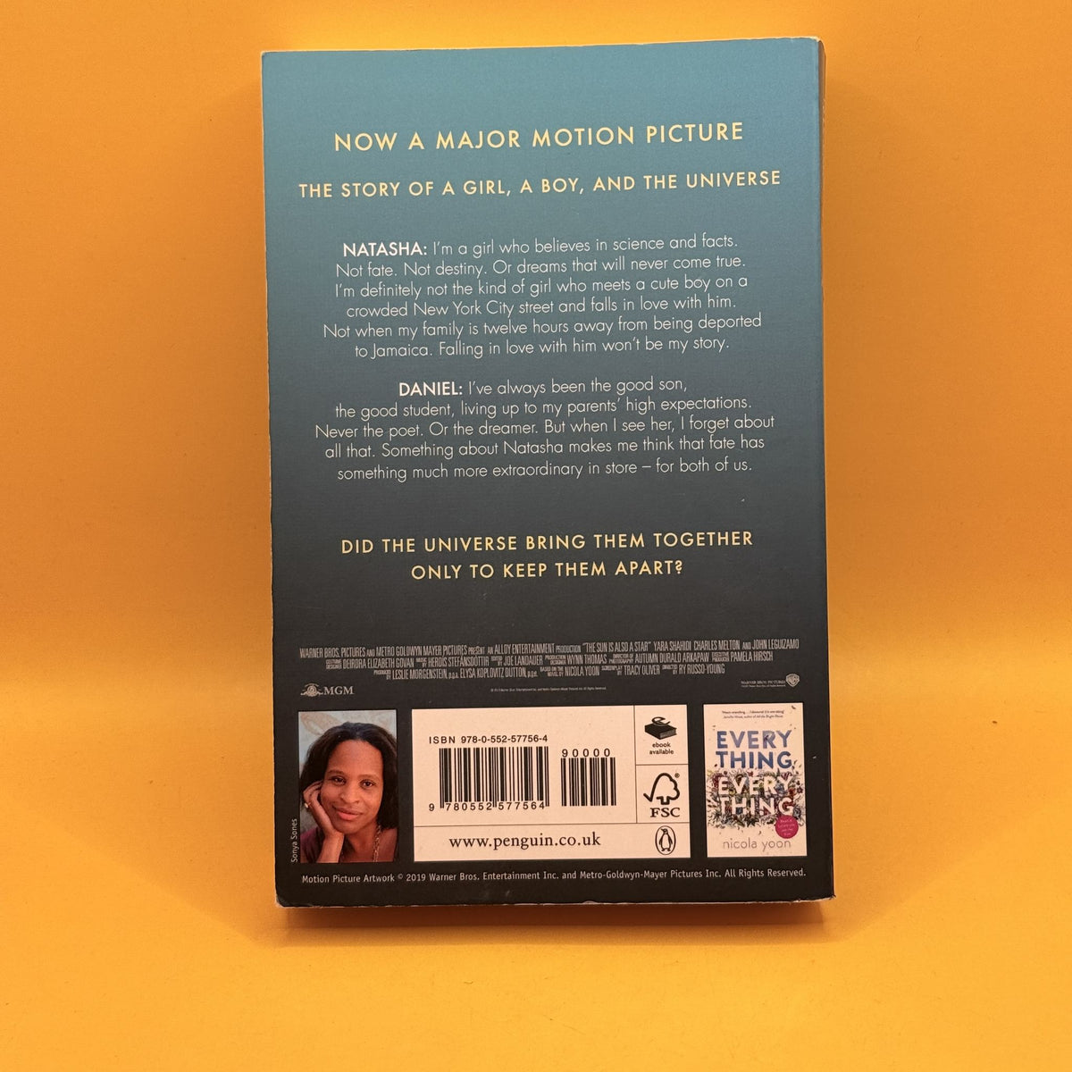The Sun Is Also a Star by Nicola Yoon