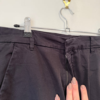 Decjuba Black Tapered Trousers Size 12