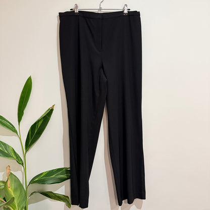 Anthea Crawford Collection Wide-leg Trousers Size 16