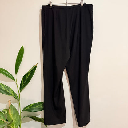 Anthea Crawford Collection Wide-leg Trousers Size 16