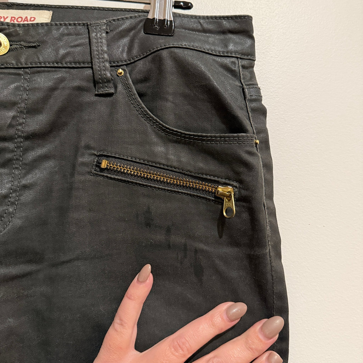 Country Road Zip Detail Skinny Pants Size 10