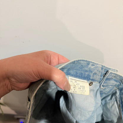 Nobody Jeans Light Wash Crochet Pocket Jeans Size 26 | Waist 80cm