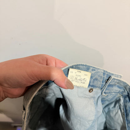 Nobody Jeans Light Wash Crochet Pocket Jeans Size 26 | Waist 80cm