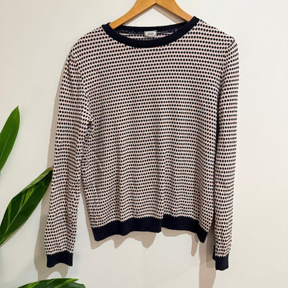 Pimkie Patterned Knit Jumper | U/Arm to U/Arm 53cm