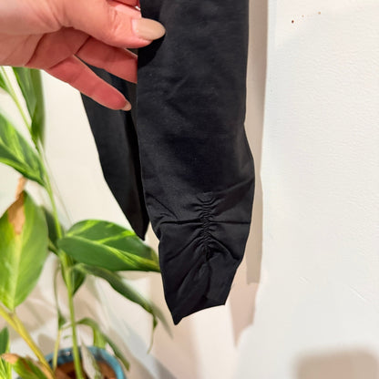 Calvin Klein Performance Black Ruched Cuff Leggings Size S
