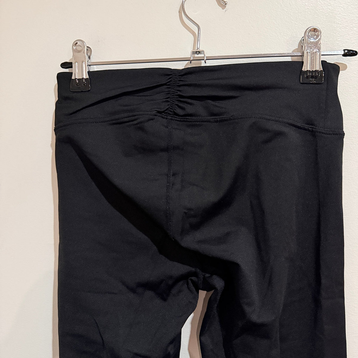 Calvin Klein Performance Black Ruched Cuff Leggings Size S