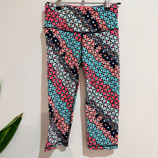 Victoria's Secret VSX Sport Geometric Print Crop Leggings XS