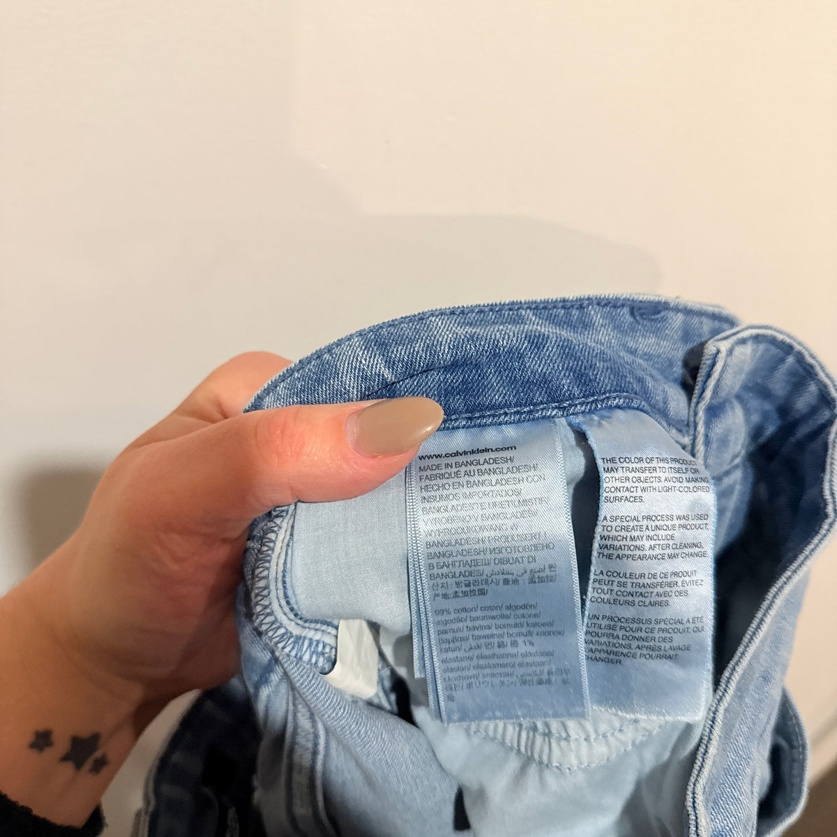 Calvin Klein Jeans Light Wash Mid Rise Skinny Jeans Size W29 L30 | Waist 68cm
