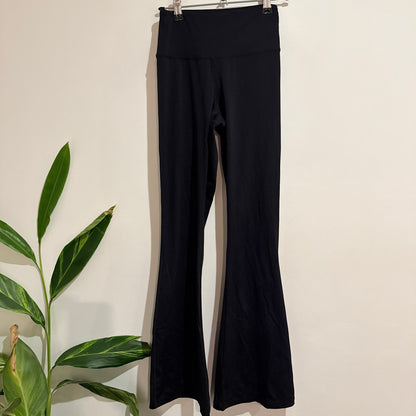 Glassons Black High Waisted Flare Leggings Size XS