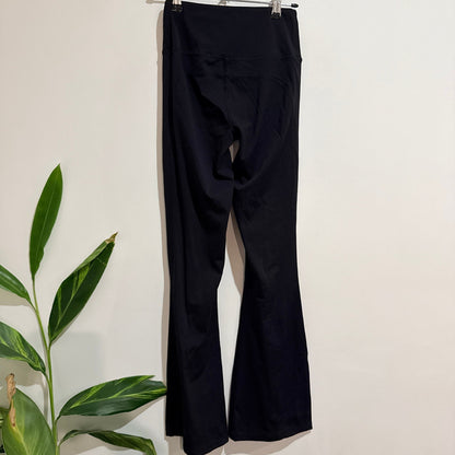 Glassons Black High Waisted Flare Leggings Size XS