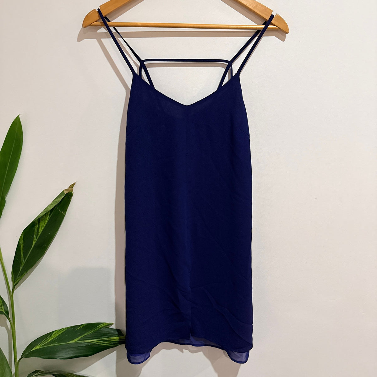 Size 8 Chiffon Strappy Cami Slip