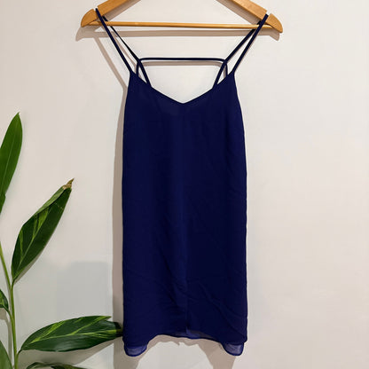 Size 8 Chiffon Strappy Cami Slip