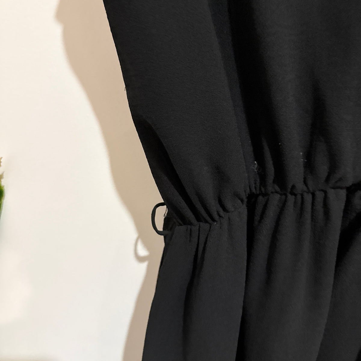 MNG Black Strappy V Neck Playsuit Size XS