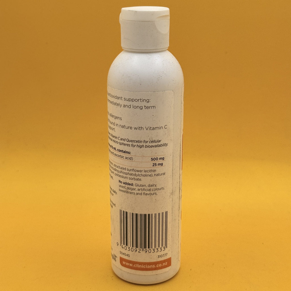 Clinicians Liposomal Vitamin C & Quercetin 180ml