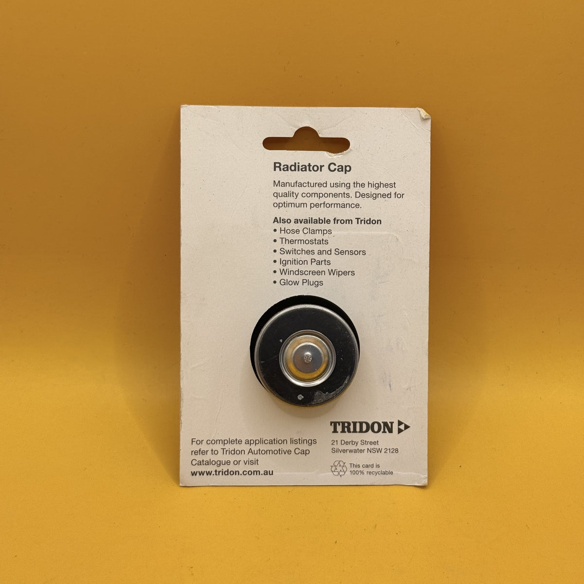 Tridon CA1390 Radiator Cap