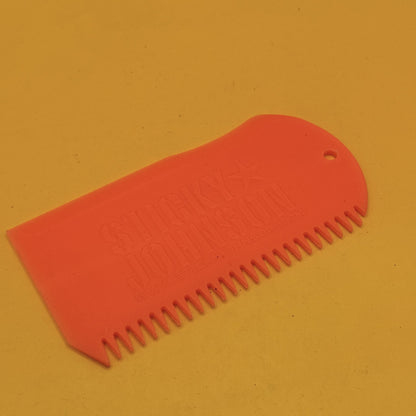 Sticky Johnson Surf Wax Comb Red