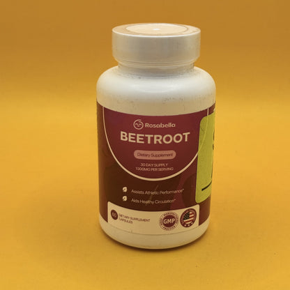 Rosabella Beetroot 1300mg 60 Capsules