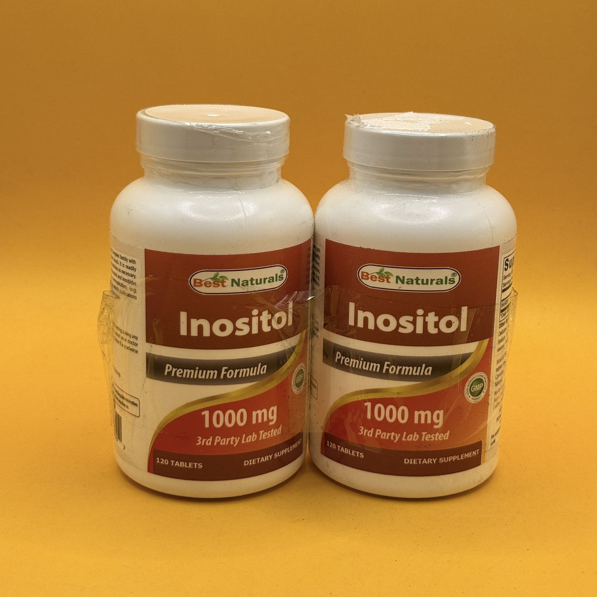 Best Naturals Inositol 1000mg 2 x 120 Tablets