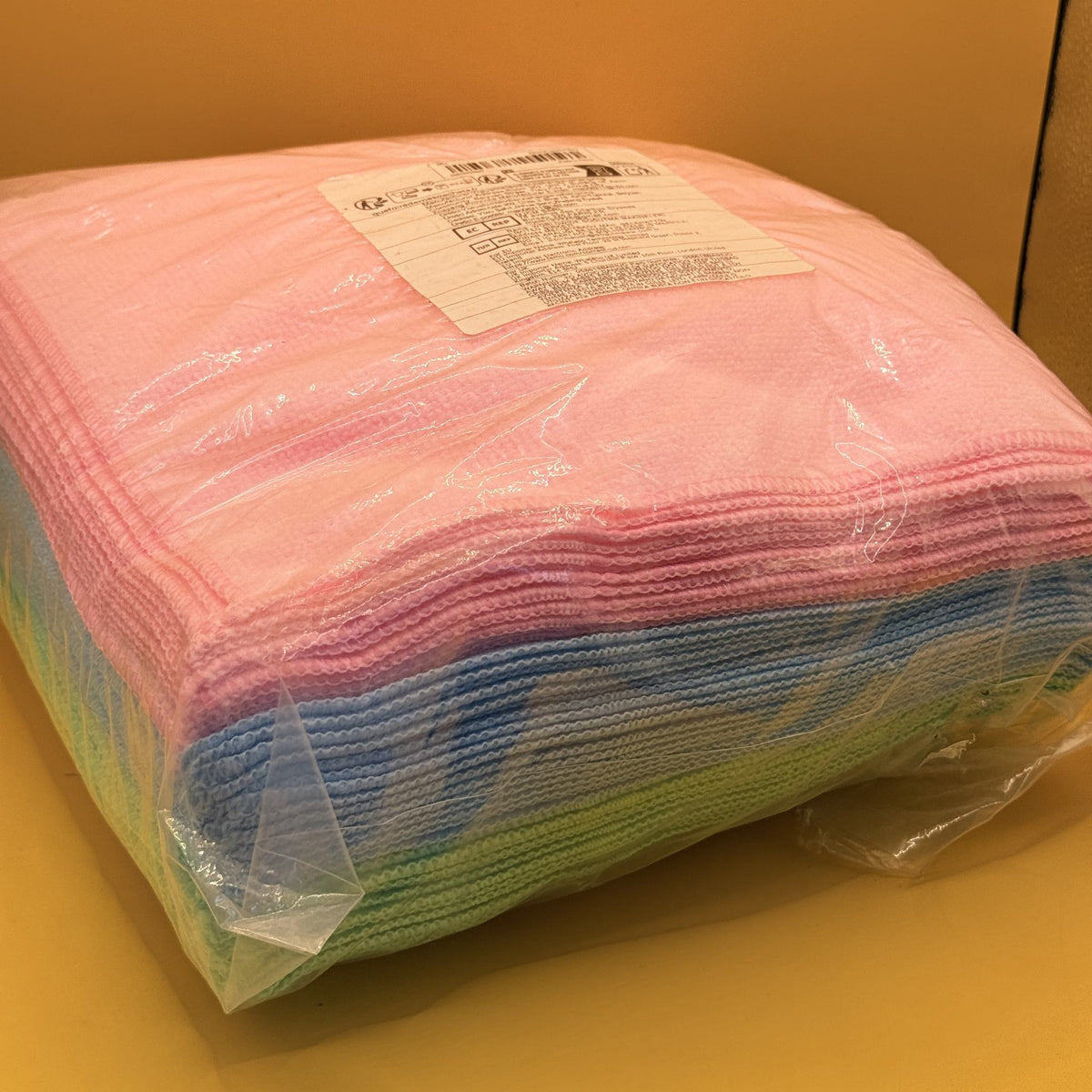 Pink Blue & Green Cleaning Cloth Pack