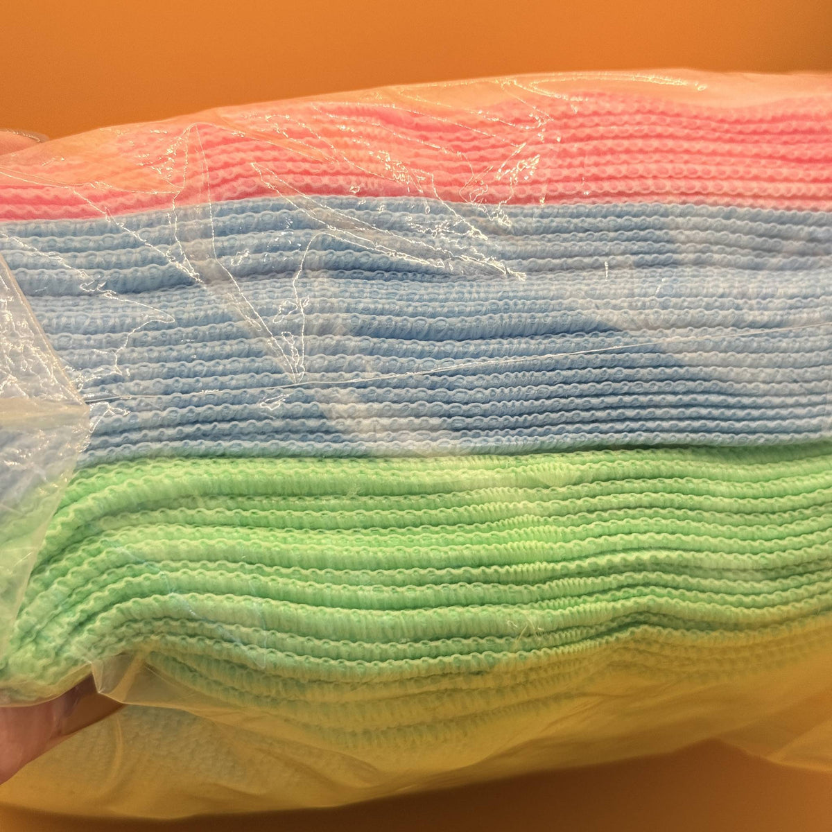 Pink Blue & Green Cleaning Cloth Pack