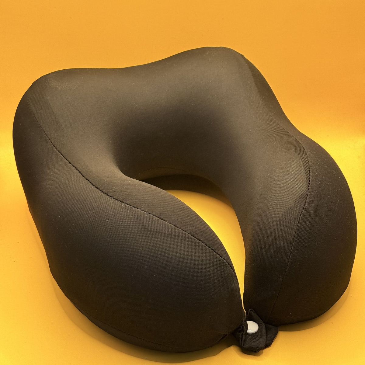 Memory Foam Travel Neck Pillow – Black
