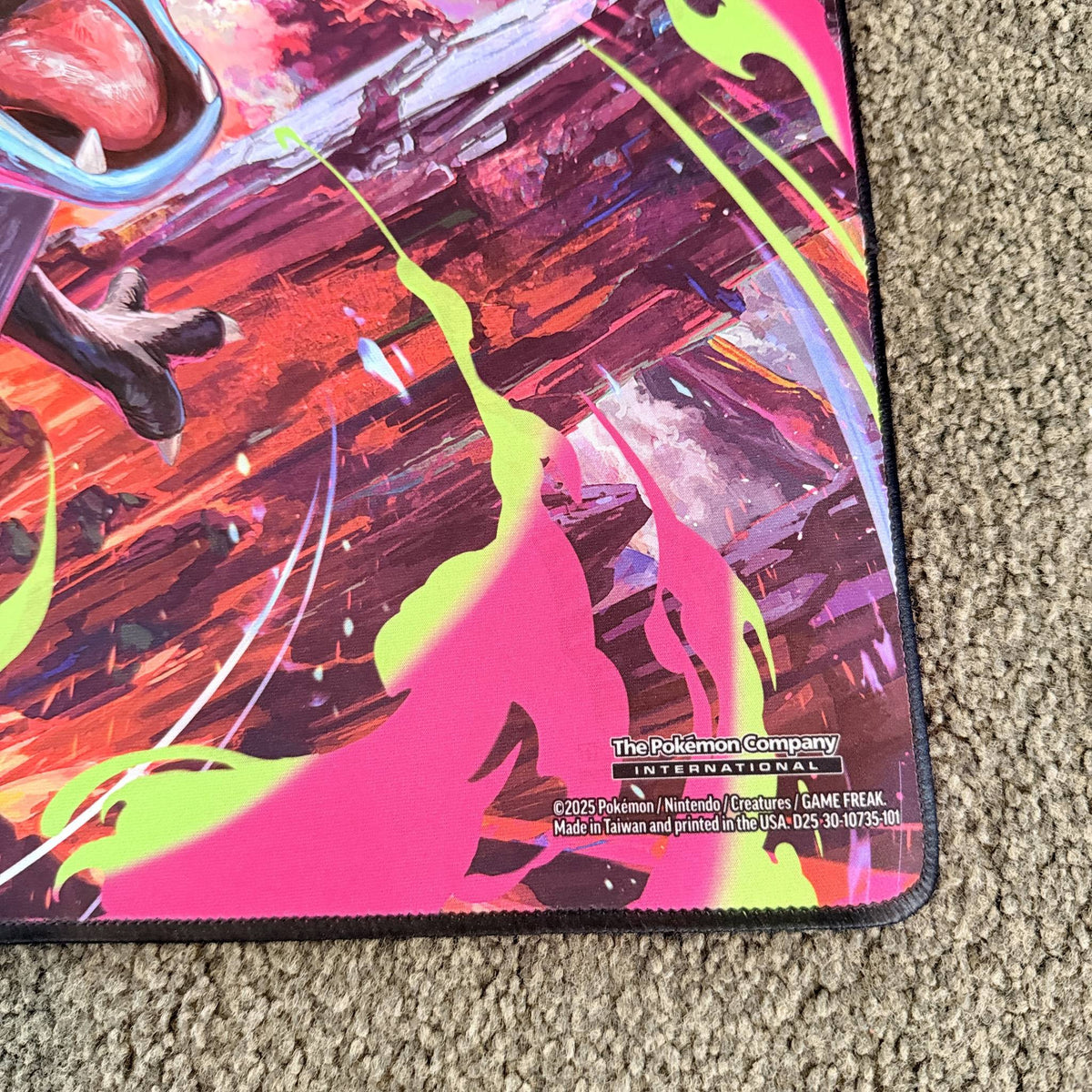 Official Pokémon TCG Playmat (2025) approx 60 x 35cm