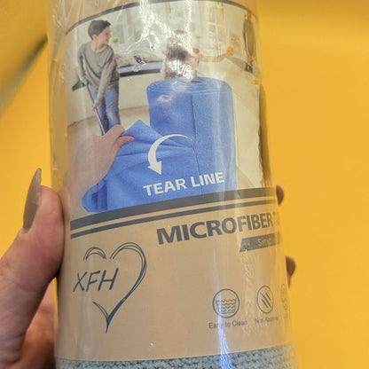 XFH Reusable Microfibre Towel Roll – Tear-Off Cloths