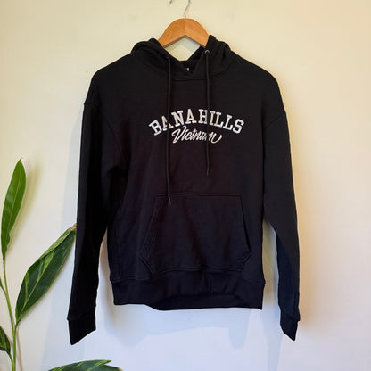 Banahills Vietnam Black Souvenir Hoodie Size S | U/Arm to U/Arm 51cm