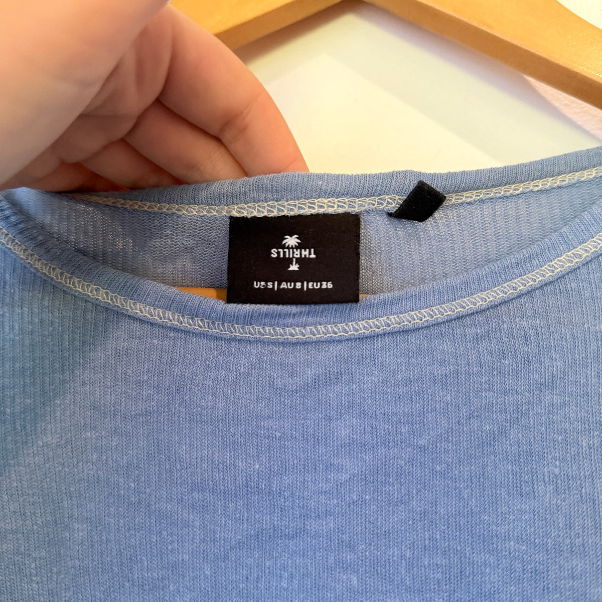 Thrills Cropped T-shirt Size 6