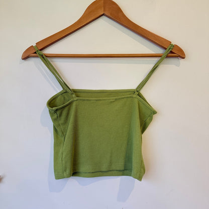 Brand Unknown Ribbed Cami Top Size U/Arm to U/Arm 33cm