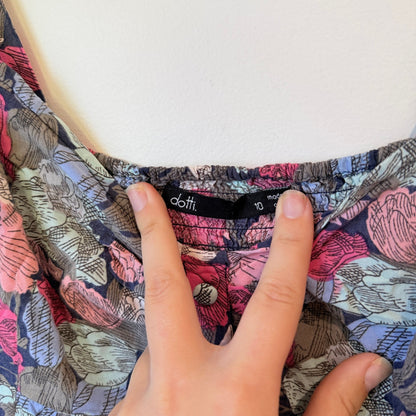 Dotti Sleeveless Mini Sundress Size 10
