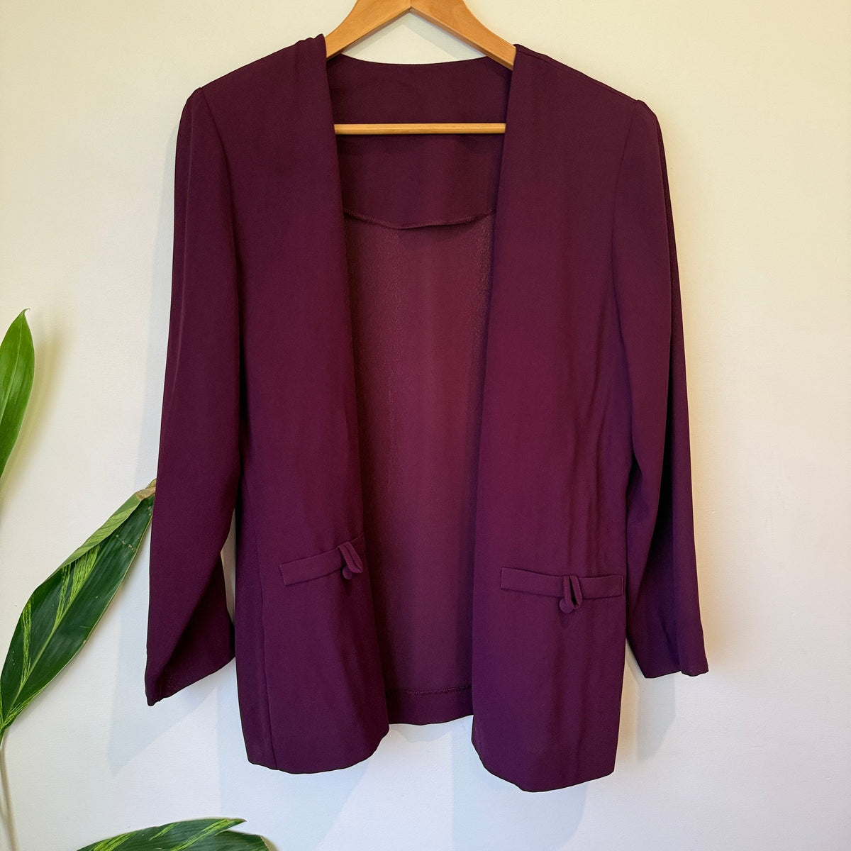 Brand Unknown Open-front Blazer Size U/Arm to U/Arm 54cm