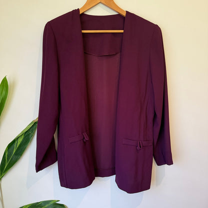 Brand Unknown Open-front Blazer Size U/Arm to U/Arm 54cm