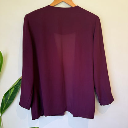 Brand Unknown Open-front Blazer Size U/Arm to U/Arm 54cm