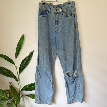 Collusion Distressed Denim Jeans Size W30/76cm | L32 R/81cm | Waist 78cm