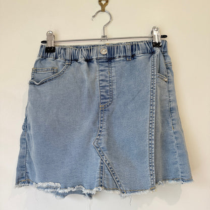 Commencer Denim Wrap Skort Size Waist 56cm