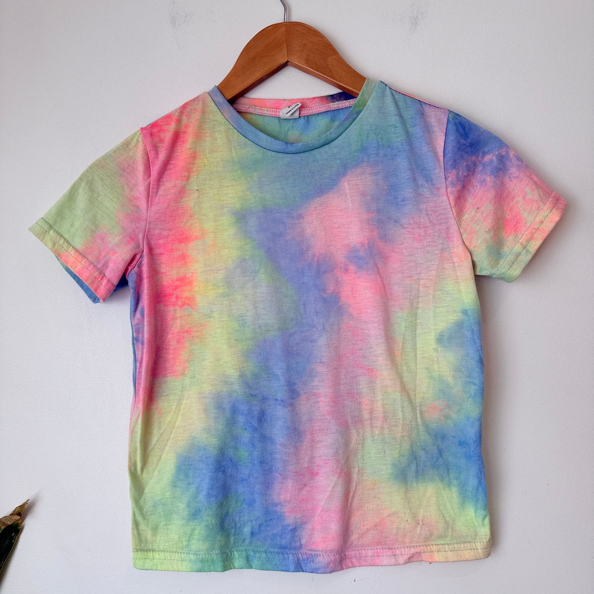 Shein Tie-dye Crewneck T-shirt Size 9Y