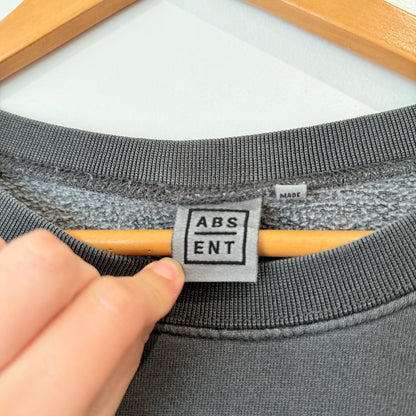 Absent Oversized Crewneck Sweatshirt Size 2XL