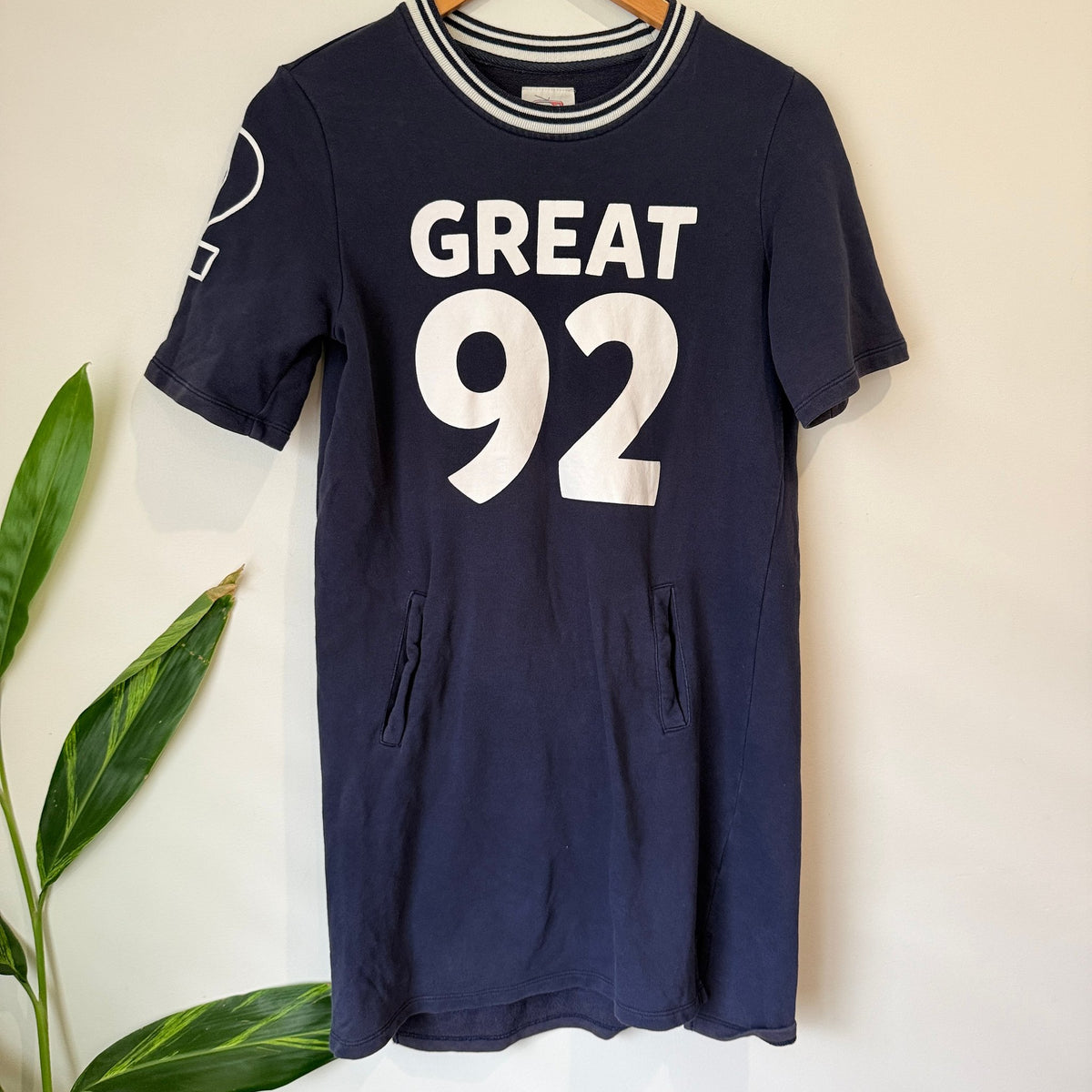 ES T-shirt Dress Size U/Arm to U/Arm 44cm