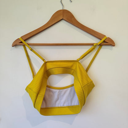 Ribbed Scoop-neck Bralette Size S | U/Arm to U/Arm 39cm