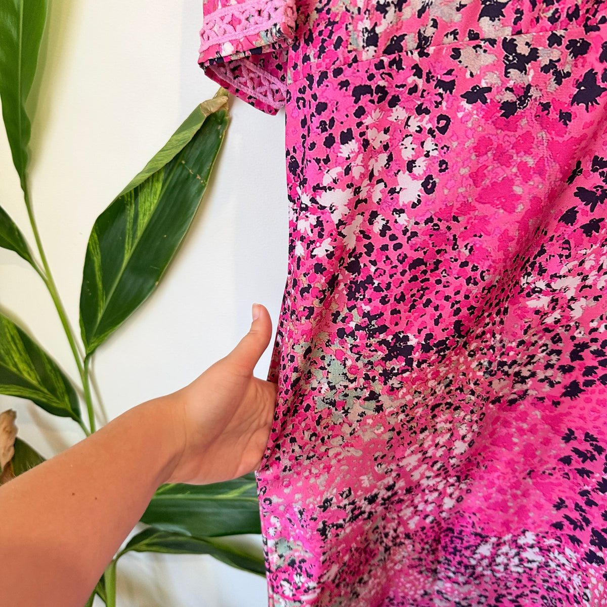 Summer Casual Printed Dress Size U/Arm to U/Arm 50cm
