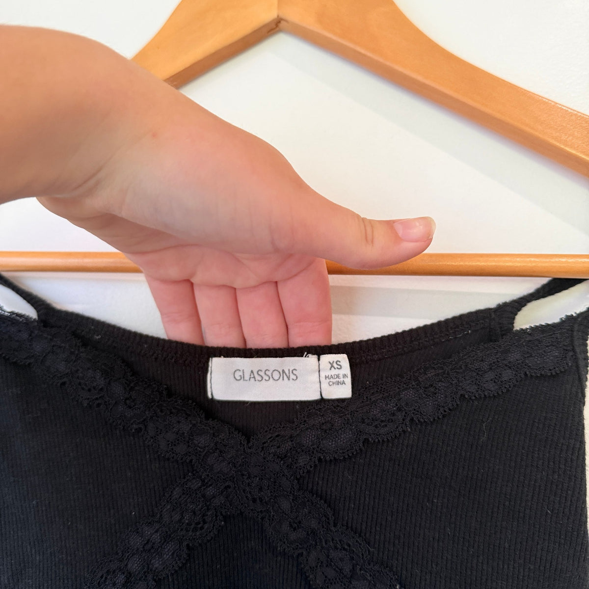 Glassons Lace-trim Cami Top Size XS