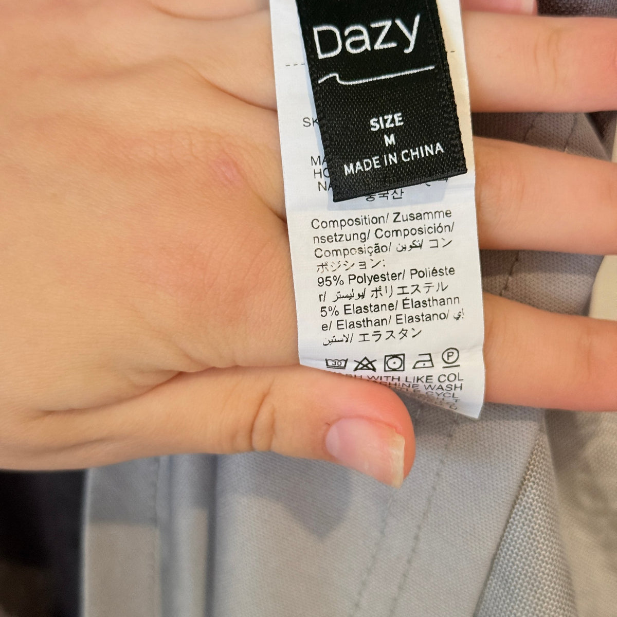 Dazy Semi-sheer Mesh Dress Size M