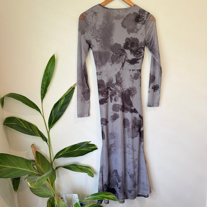 Dazy Semi-sheer Mesh Dress Size M