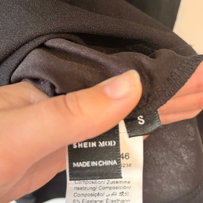 Shein Halter Mini Dress Size S
