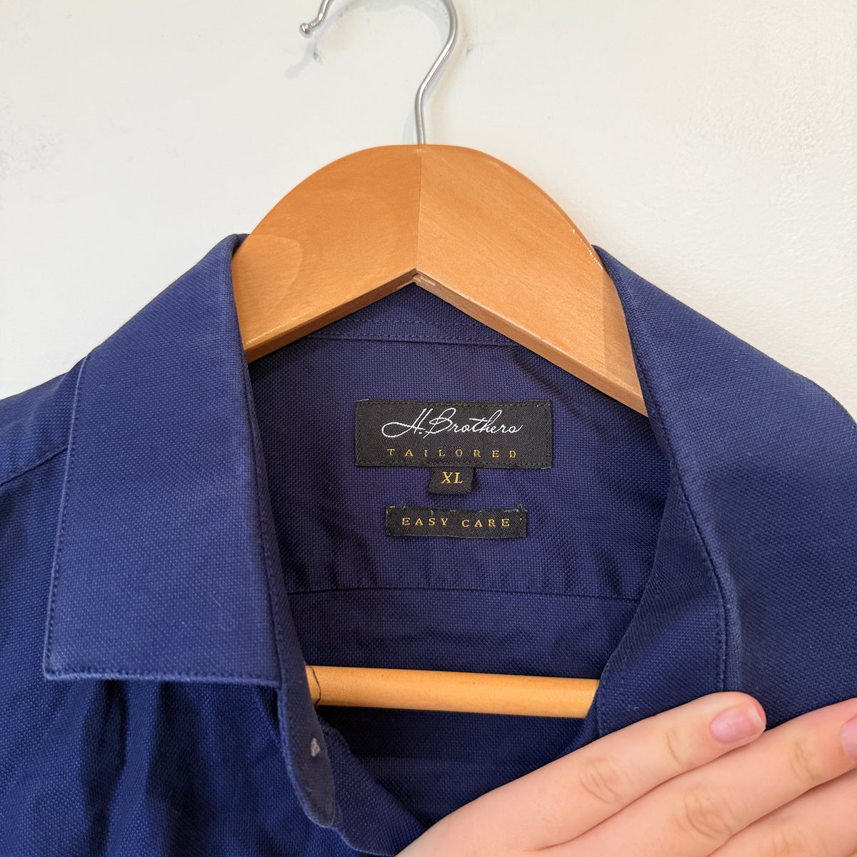 H.brothers Long-sleeve Button-up Shirt Size XL