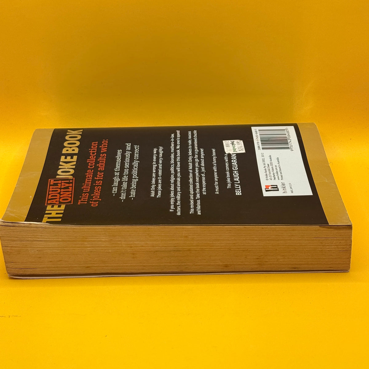 The Adult Only Joke Book: Ultimate Collection by Hinkler Books