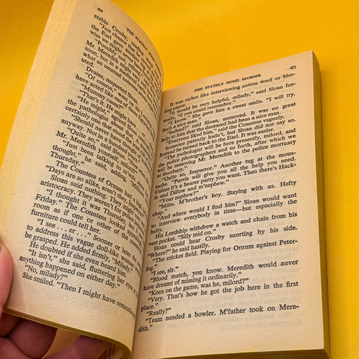 The Stately Home Murder by Catherine Aird (1981)