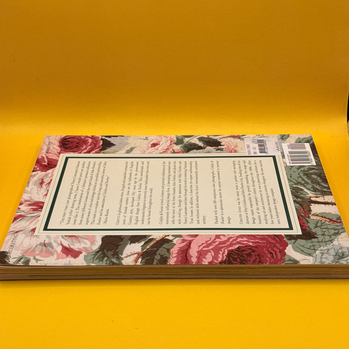 Colefax and Fowler: The Best in English Interior Decoration by Chester Jones