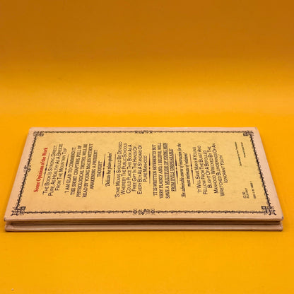 Once a Week Is Ample: The Moderately Sensual Victorian’s Guide to Restraint of the Passions by Gerard Macdonald (1982)